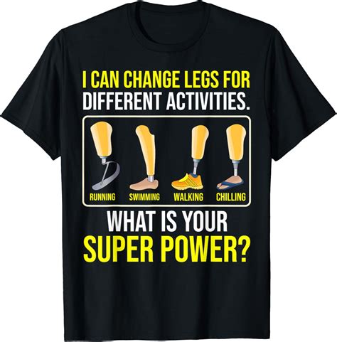 amputee funny shirts